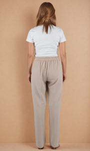 Nyah Pleated Knitted Trouser