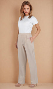 Nyah Pleated Knitted Trouser