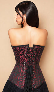 Alison Gothic Overbust Brocade Corset