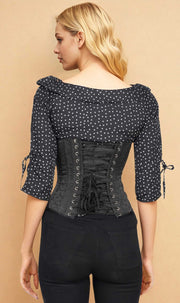 Imogen Steel Underbust Brocade Corsets